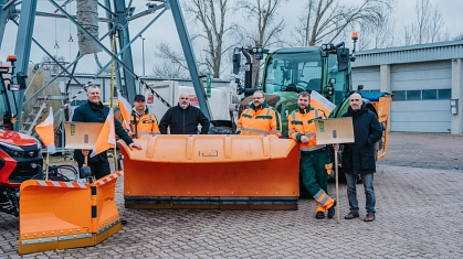 Auf Eis und Schnee vorbereitet: © Stadt Seelze