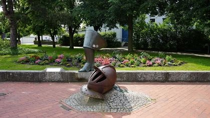 Sommerblumen Obentrautdenkmal © Stadt Seelze